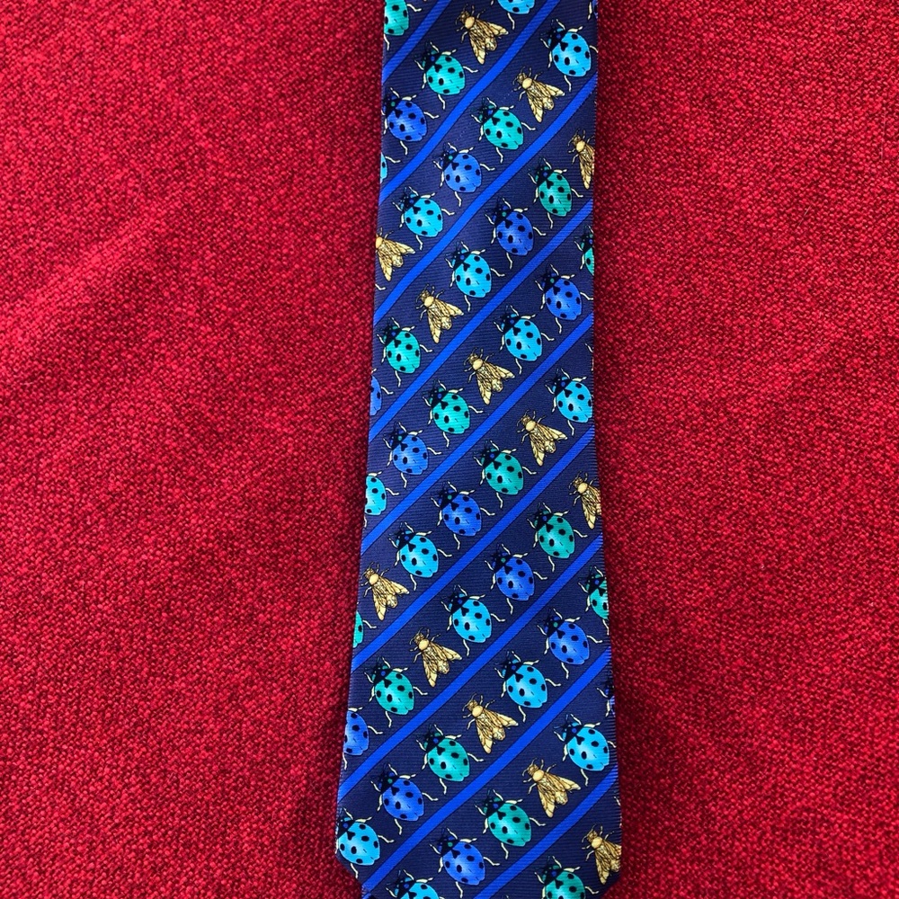 Versace Tie Bugs Patterns - image 7